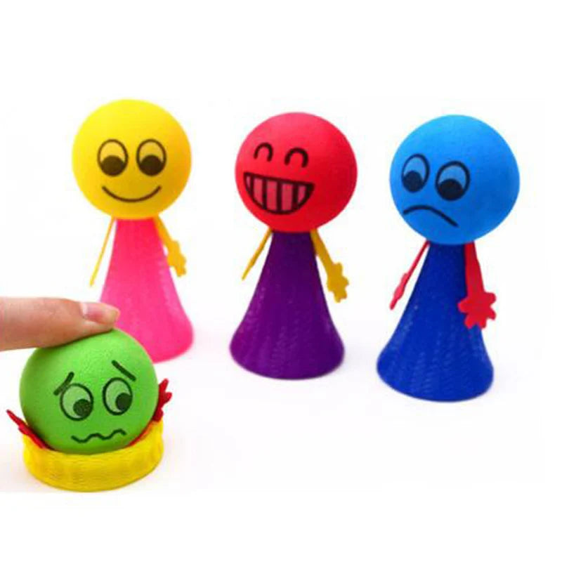 10 Stücke Kinder Plastikpuppe Lustiges Spielzeug Kinderspielzeug Zufällige Mehrfarbige Kinder Baby Kreatives Geschenk Jump Bounce Elf Party Geburtstag Fly Man 