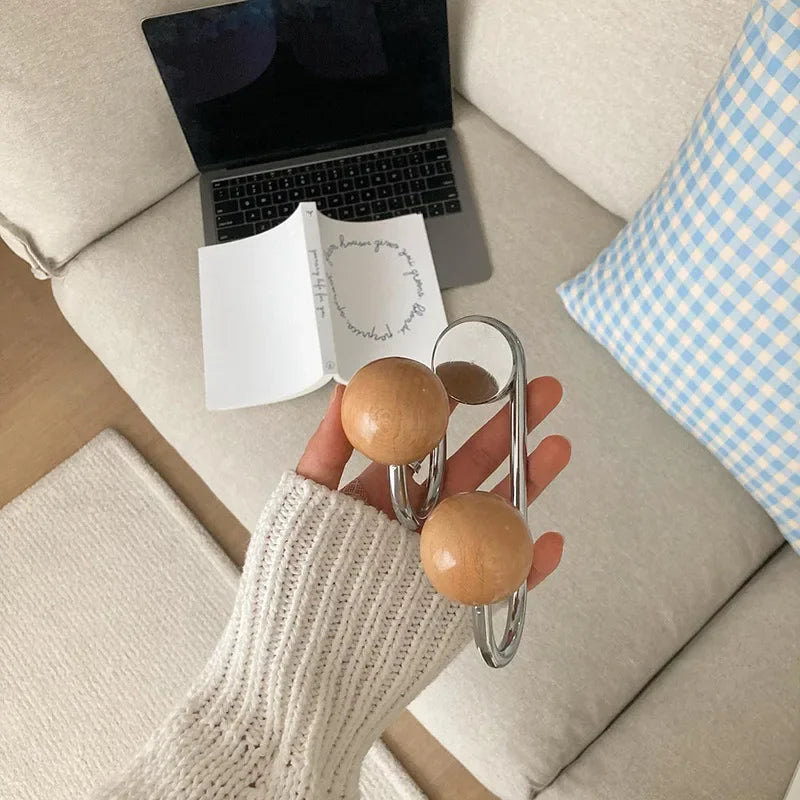 Kreative Magnethaken, stanzfreie Aufbewahrungsmagnethaken, klopfsichere Haushaltsmagnethaken, Kühlschrankmagnet-Doppelhaken 