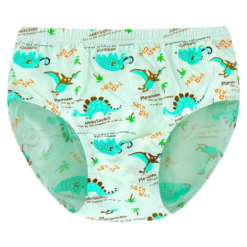 Children Panties Cartoon Kids Thong Underwear Cotton Briefs For Kids Breathable Printed Comfortable Boys Lingerie