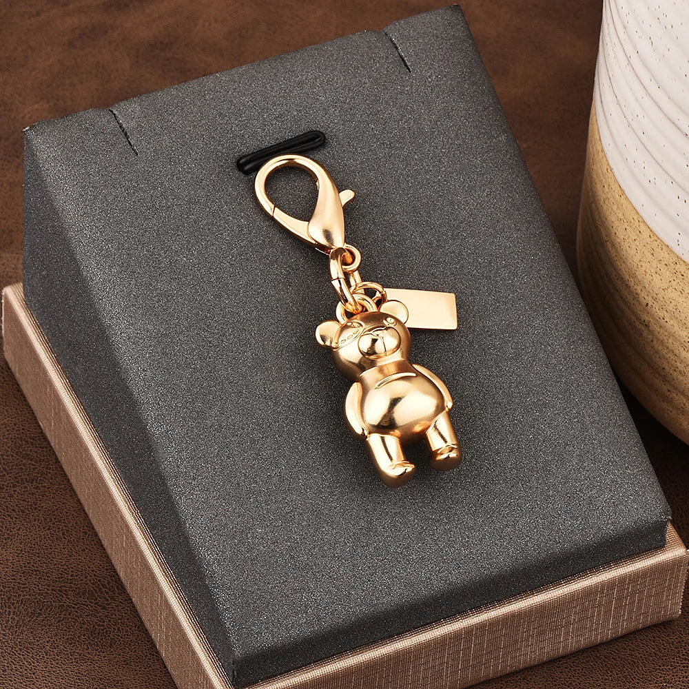 New Exquisite High-end Bear Cherry heart-shaped For Women Y2k Bag Pendant CarKey Chains Jewelry Gift DecorationAccessories