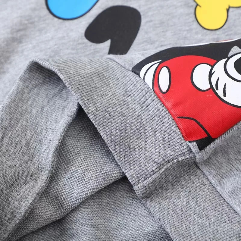 Neue Herbst Kinder Kleidung Set Kleinkind Jungen Kostüm Cartoon Mickey Maus Top Hosen für 2-6 Jahre Kinder Kleidung kind Sport Anzug 