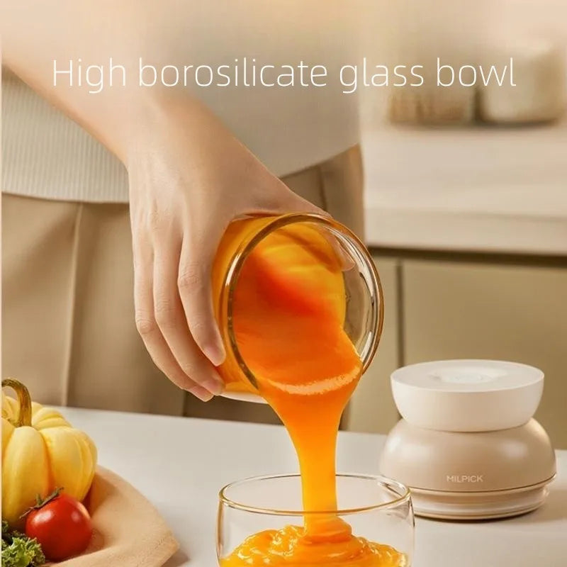 BPA-free Mini Baby Food Processor Electric Multifunction Vegetable Chopper Garlic Mincer Spice Mill Machine USB Chopper