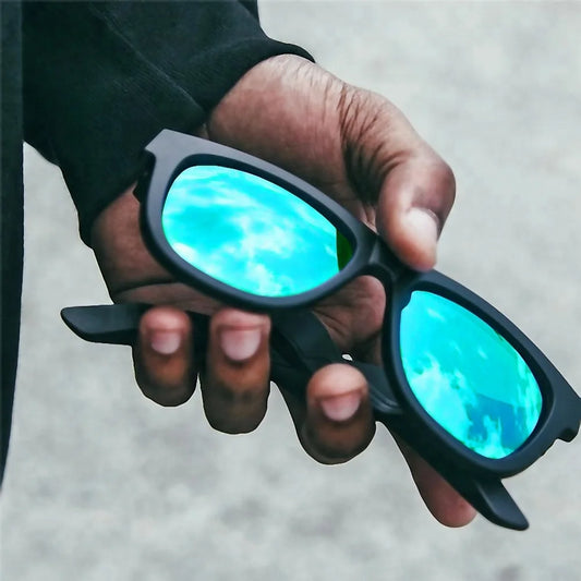 New Fashion Polarized UV400 Sunglasses music MP3 Bluetooth 5.0 Bone Conduction Headphones glasses men women sport wireless audio