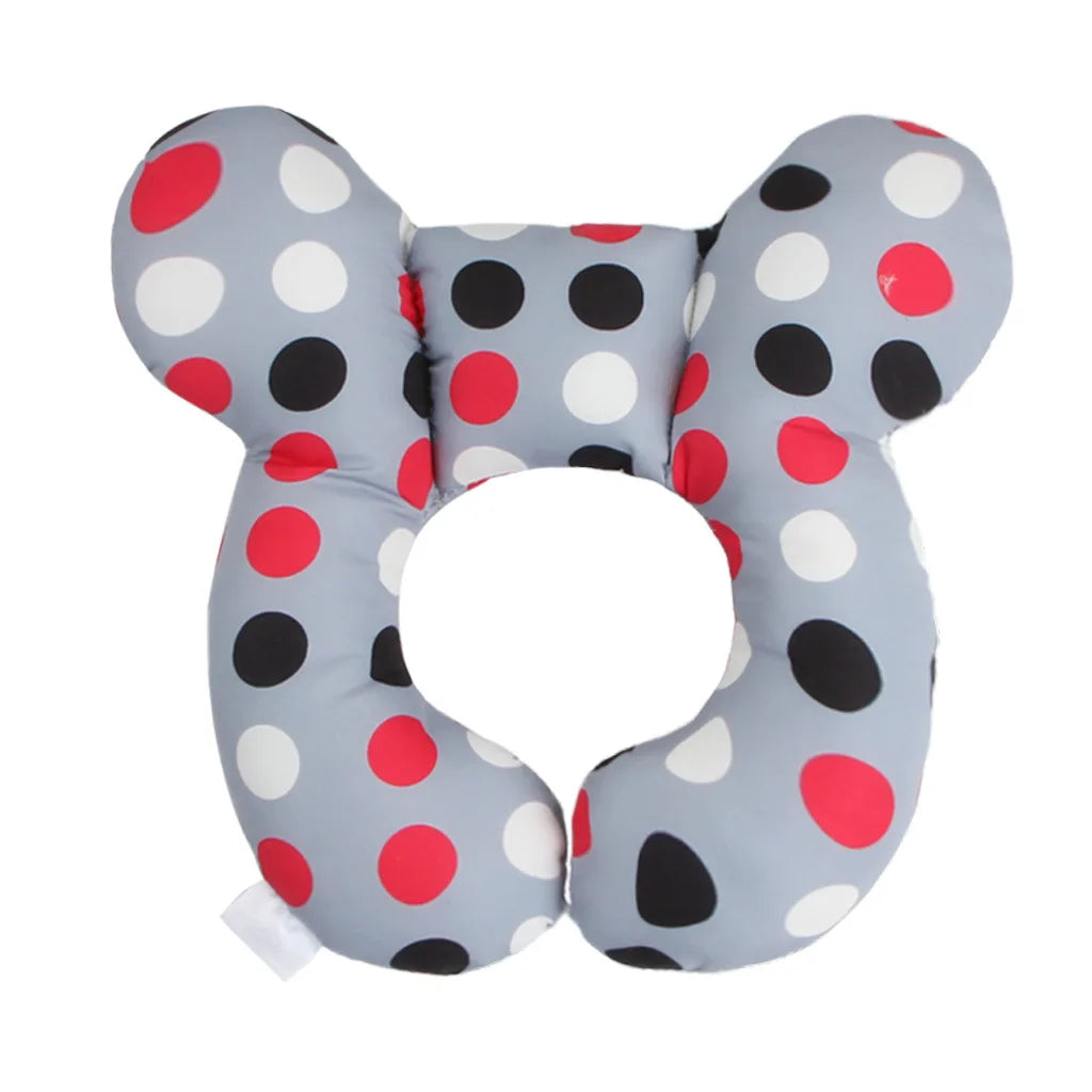 Cute Cartoon Baby Head Protection Cushion Protective Travel Car Seat Head Neck Pillow Anti Fall Baby Protect Safety Accessories