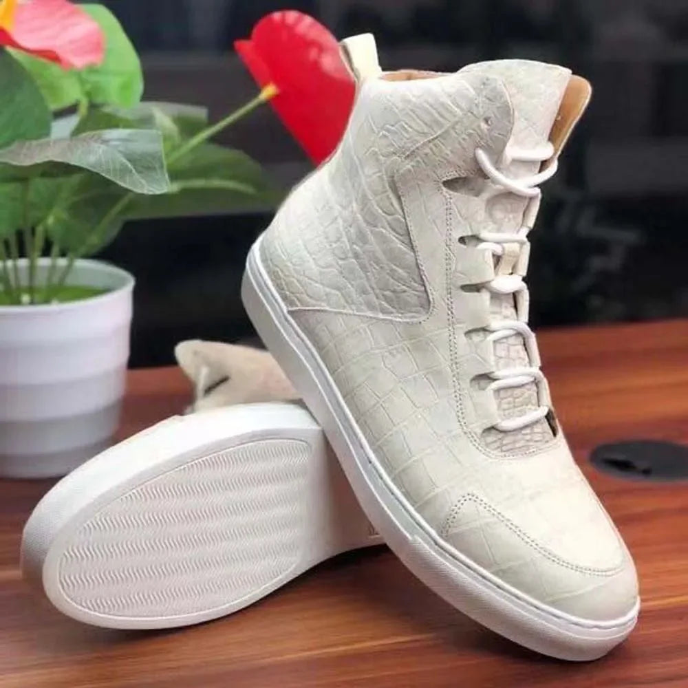 yingshang new arrival men crocodile boots crocodlie shoes for male boots