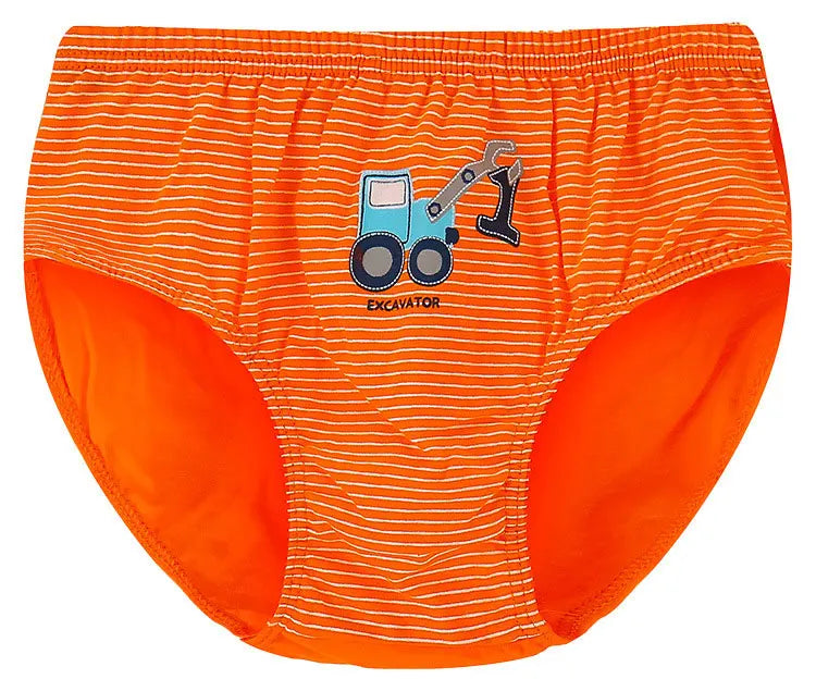 Children Panties Cartoon Kids Thong Underwear Cotton Briefs For Kids Breathable Printed Comfortable Boys Lingerie