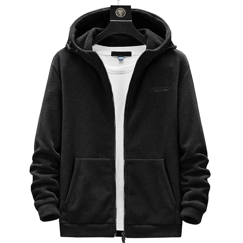 Plus Größe 7XL 8XL Streetwear Softshell Fleece Jacken Männer Mäntel Winter Lässige Sportswear Hip Hop Hoodies Sweatshirts Kleidung 