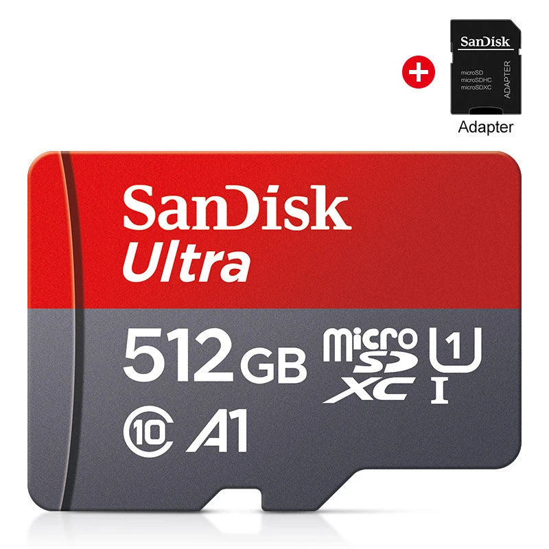 SanDisk Ultra A1 Micro SD Karte 128GB Class 10 Flash TF Karte 128GB Speicherkarte 128gb Memoria Disk für Samsung Galaxy S21 S20 S10 S10e S20e S20+ S10+ S10+ S10+ S10+ S10+ 