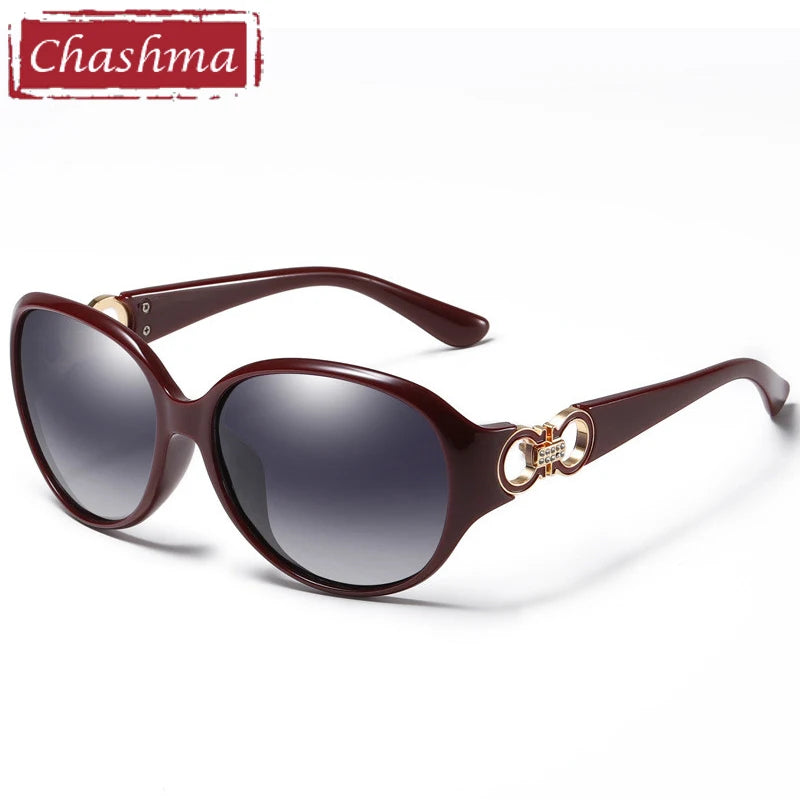 نظارات شمسية مستقطبة طبية من Chashma للنساء نظارات شمسية للقيادة نظارات طبية مصممة للأزياء نظارات ديوبتر 