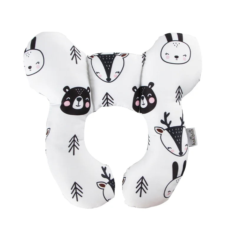 Cute Cartoon Baby Head Protection Cushion Protective Travel Car Seat Head Neck Pillow Anti Fall Baby Protect Safety Accessories