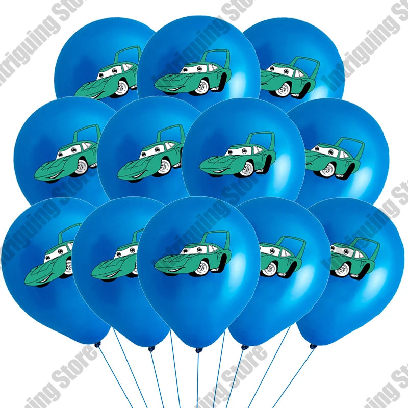 Disney Cars Lightning McQueen 32" Number Balloon Set   Baby Shower Supplies Birthday Party Decorations Kids Toy Gifts Air Globos