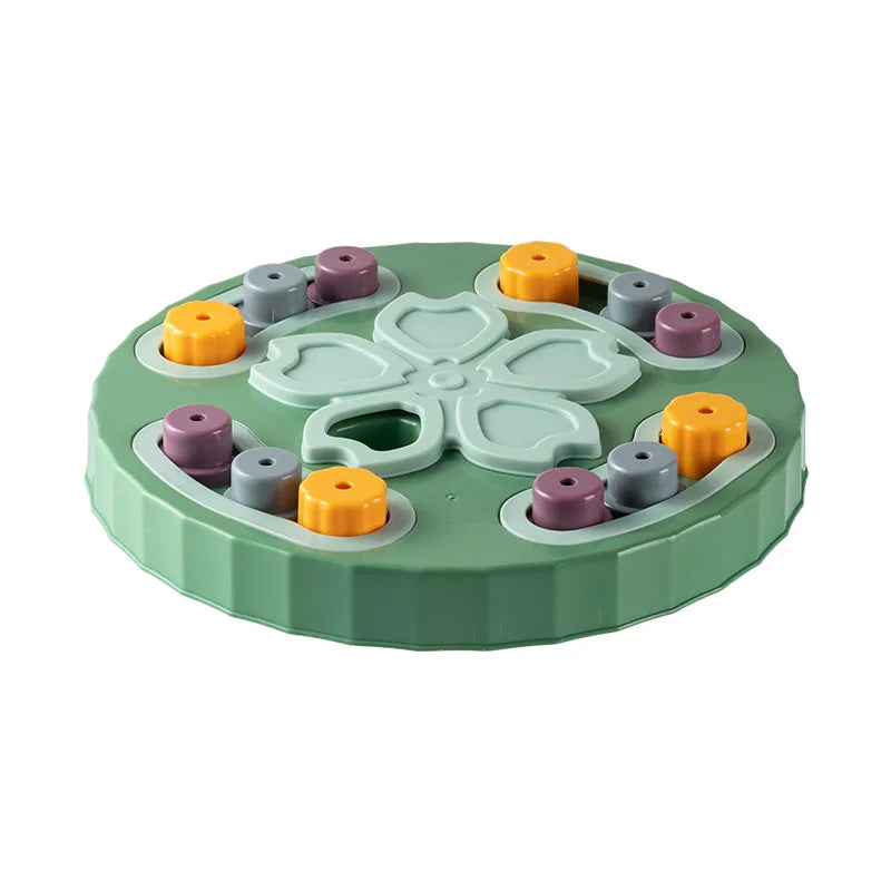 Pet Supplies Cat Dog Turntable Eating Anti-choking Food Puzzle Feeding Interactive Toy Slow Food Tray