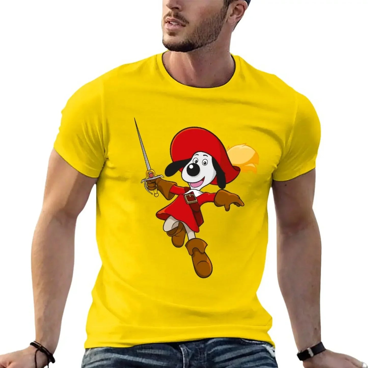 Dogtanian and the three dartacan y los tres mosqueperros dartac?o e os três mosc?oteiros T-Shirt man clothes mens workout shirts