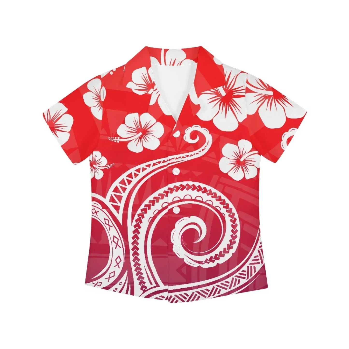 Polynesian Tribal Fijian Totem Tattoo Fiji Prints Children Shirts Fashion Short-sleeved Boys Shirts For Kids Blouses