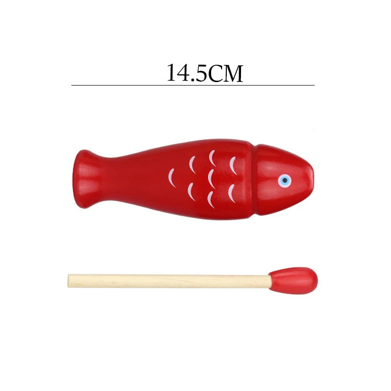 Holz-Musikinstrument-Spielzeug für Kinder Montessori-Lernspielzeug Baby-Rasseln Kinder-Musikalisches lustiges Spielzeug Geschenk für Jungen Mädchen 