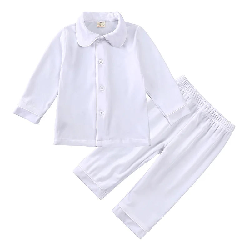 Children Christmas pjs Pajamas Sleepwear Baby Bathrobes Bath Kids Girl Boy Room Dressing Gown Clothing Housecoats Home Nightwear