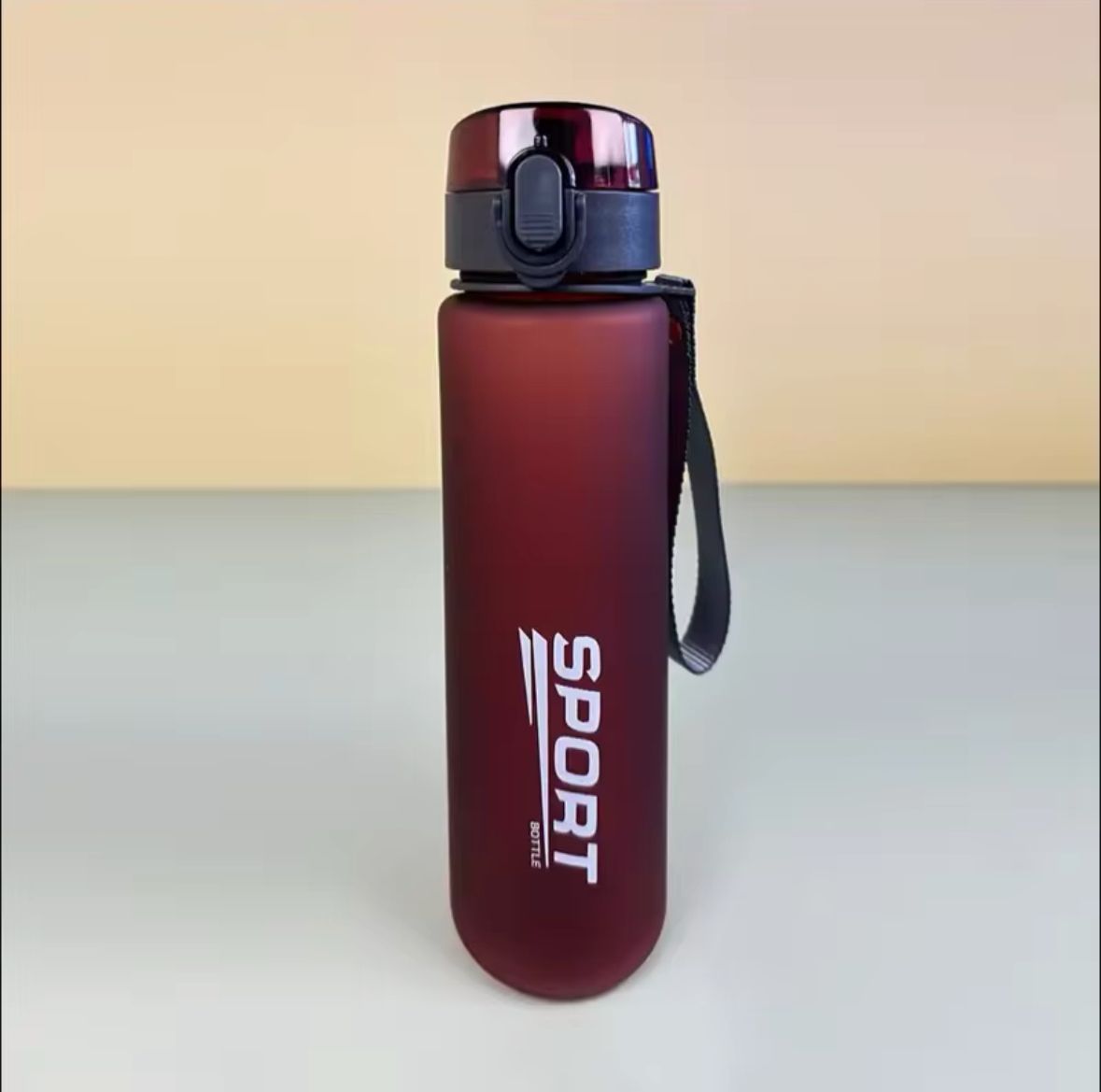 Marke: BPA-frei, auslaufsicher, Sport-Wasserflasche, hohe Qualität, für Touren und Wanderungen, tragbar, meine Lieblings-Getränkeflaschen, 400 ml, 560 ml 