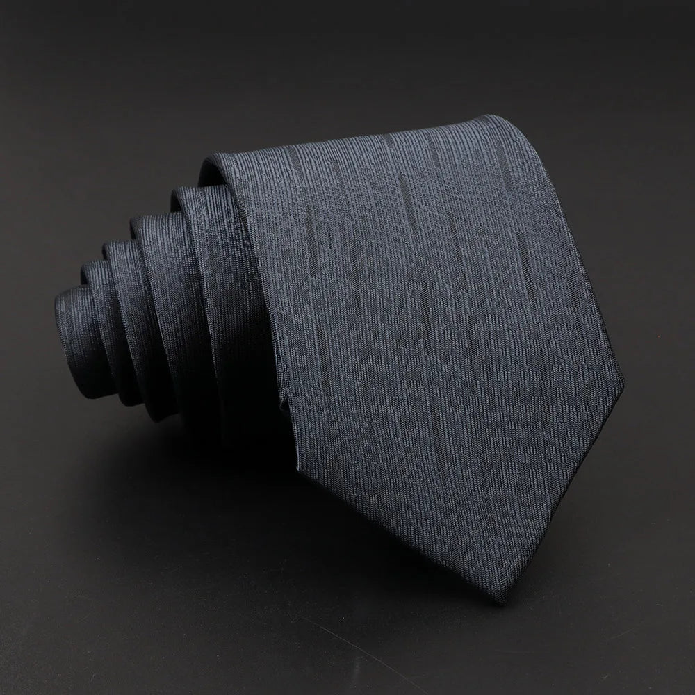 Fashion Men's Classic Stripe Ties Wedding Business Neckties Jacquard Narrow Tie Party Formal Suit Shirt Gravatas Accessory Gift mon