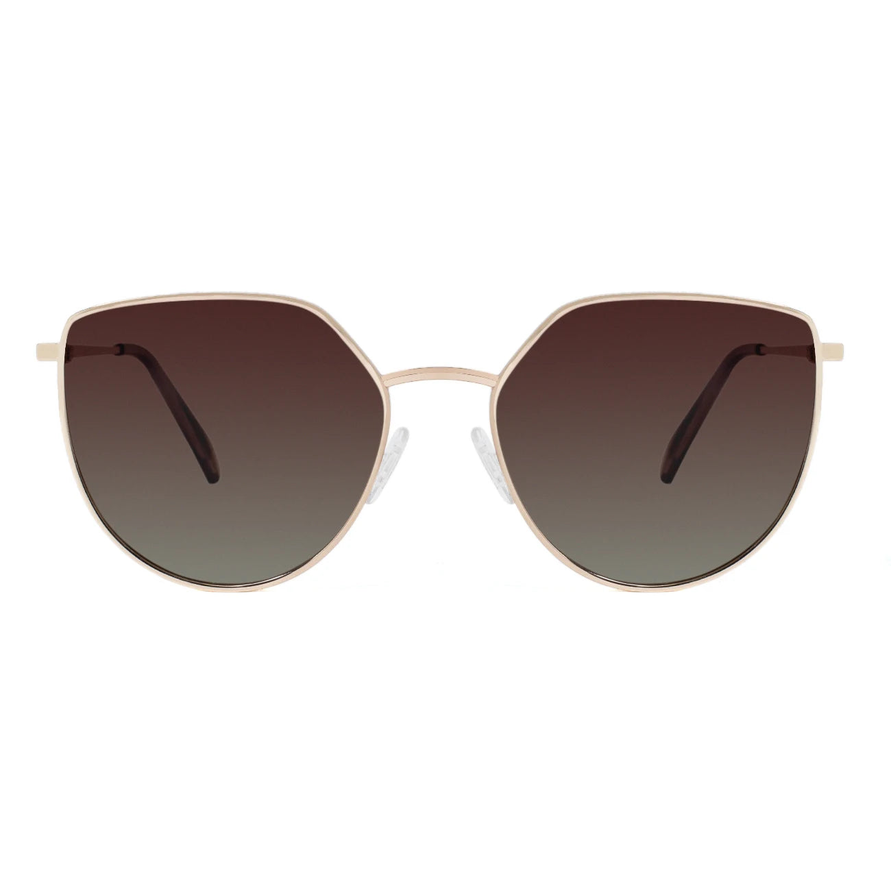 JULI Polarized Sunglasses Women Metal Frame Luxury Female Round Square Sun Glasses For Ladies UV400 8019