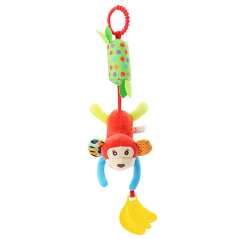 Babybett Hängende Rasseln Spielzeug Autositz Spielzeug Weiche Mobiles Kinderwagen Kinderbett Kinderbett Spiralspielzeug Kinderwagen Hängende Puppen für Babys Neugeborenes Geschenk 