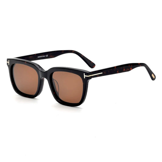 Tom Sunglasses Ft0646 Square Large Frame Acetate Sunglasses Anti-Uv Sun Protection Fashion High-End Polarized Men's and Women's Glasses
