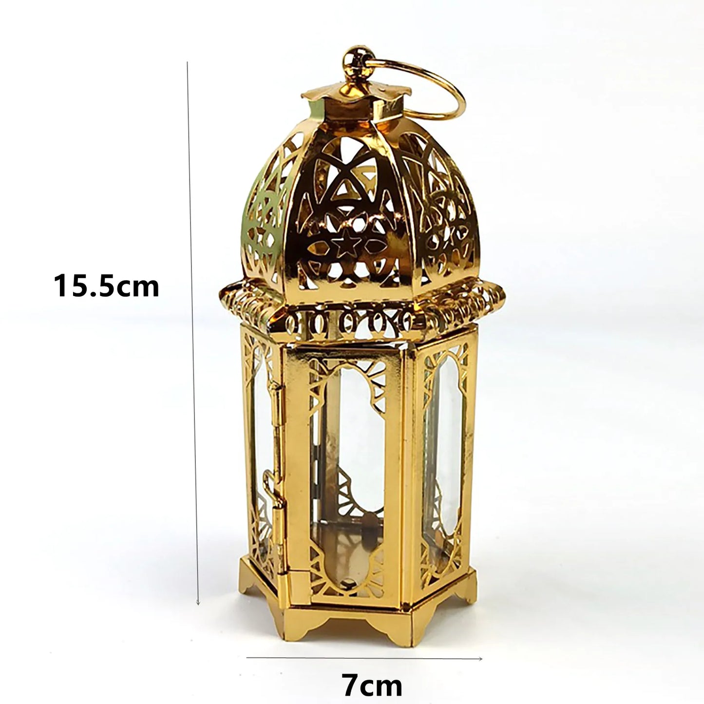 2023 Eid Mubarak Muslim Festival Decor Supplie LED Light Lantern Hanging Ornament Ramadan Kareem Decoration for Home Event Party