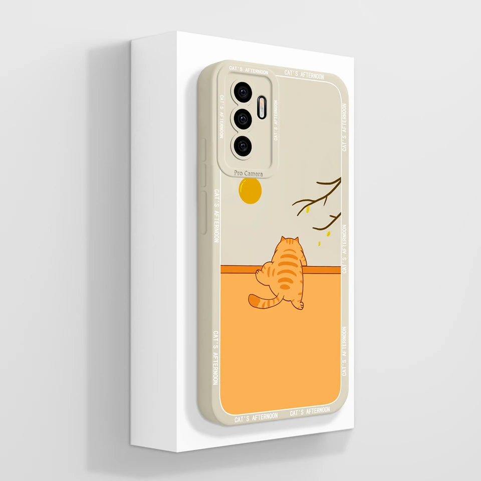 Case For Vivo S10E 5G V23E 4G 5G Y75 4G Beautiful Flower Cartoon Girl Liquid Anti-fall Phone Cover For VivoS10e V23e Y75 Funda