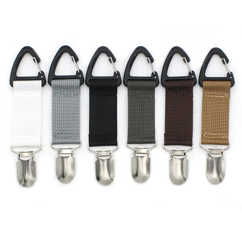 Hat Metal Clip for Traveling Hanging on Bag Handbag Backpack Luggage for Kids Adults Outdoor Travel  Accessories Dropshipping