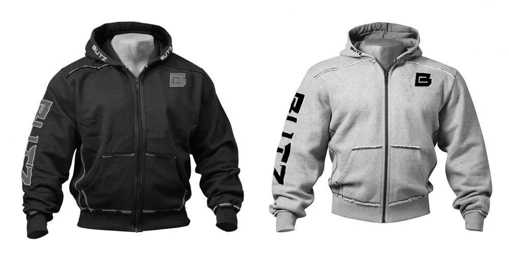 Men's Sportswear Running Jogging Jacket Sweatshirts Hoodies Zipper Men Basketball Gym Fitness Workout Hooded Sports Coat Tops