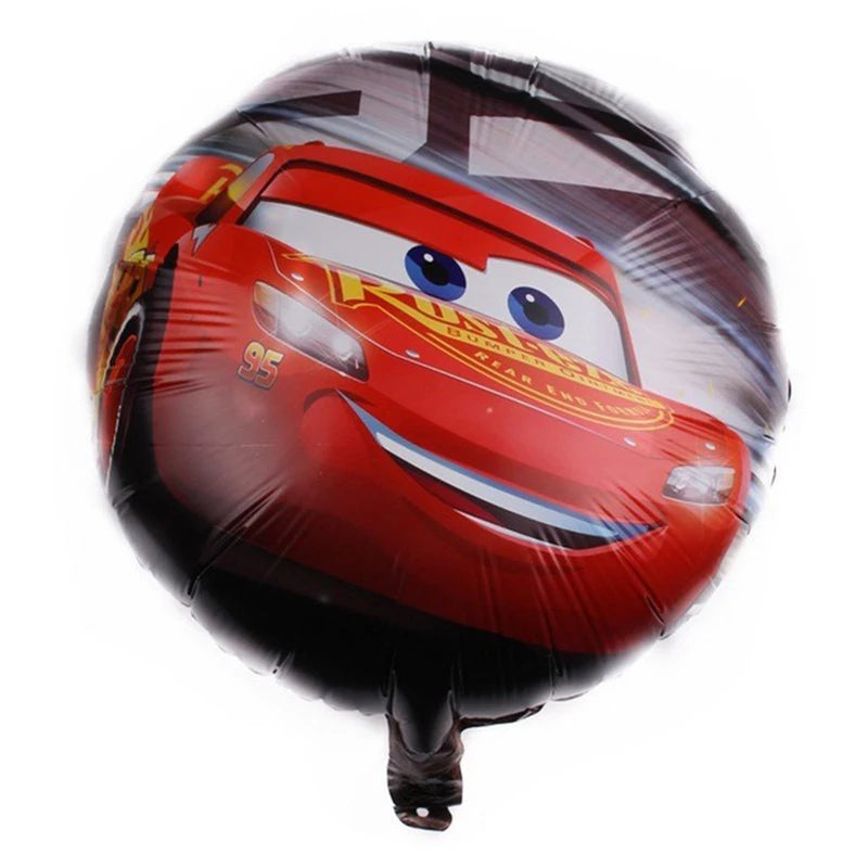 Disney McQueen Cars Helium Foil Balloons Cartoon Theme Racing Wedding Birthday Party Baby Shower Kids Toys Decoration Supplies