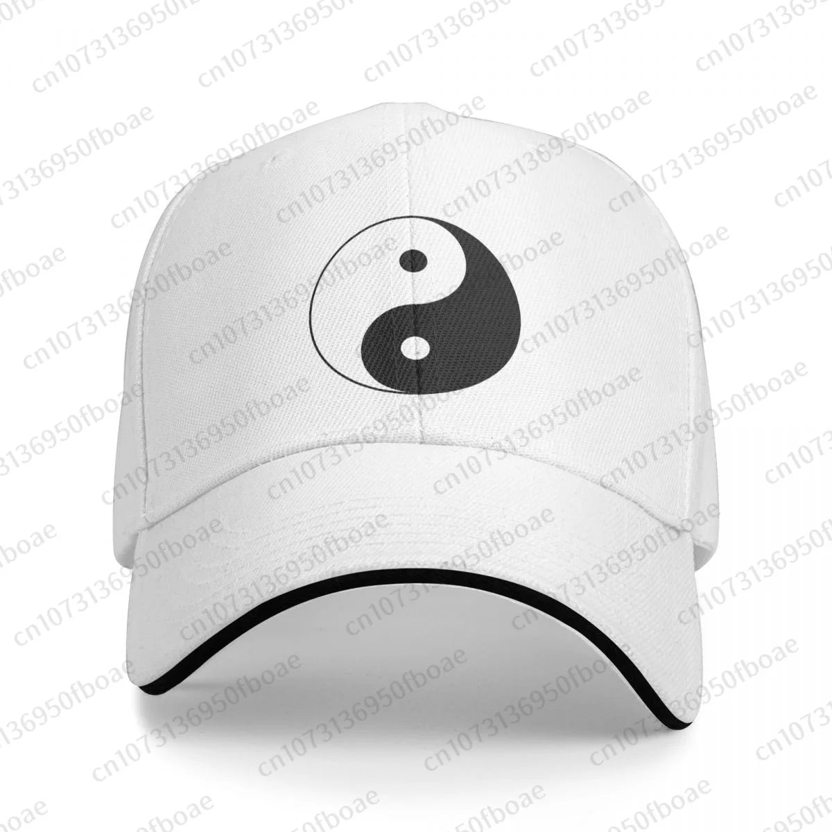 Ying Yang Symbol Baseball Caps Hip Hop Sandwich Cap Men Women Adjustable Outdoor Sport Hats