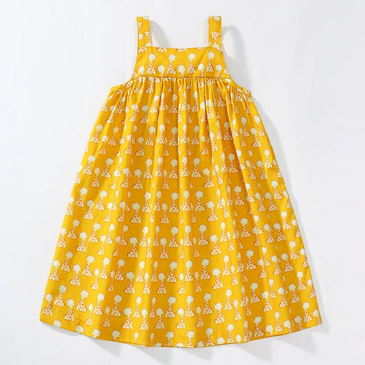 Little Maven Girls Clothes Vestidos Cotton