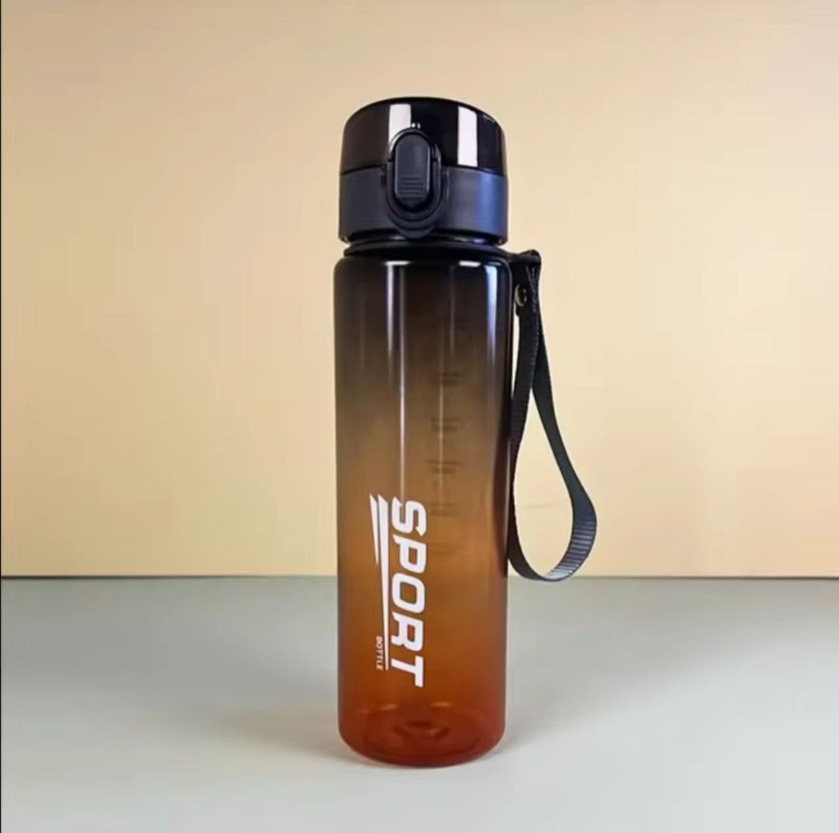 Marke: BPA-frei, auslaufsicher, Sport-Wasserflasche, hohe Qualität, für Touren und Wanderungen, tragbar, meine Lieblings-Getränkeflaschen, 400 ml, 560 ml 