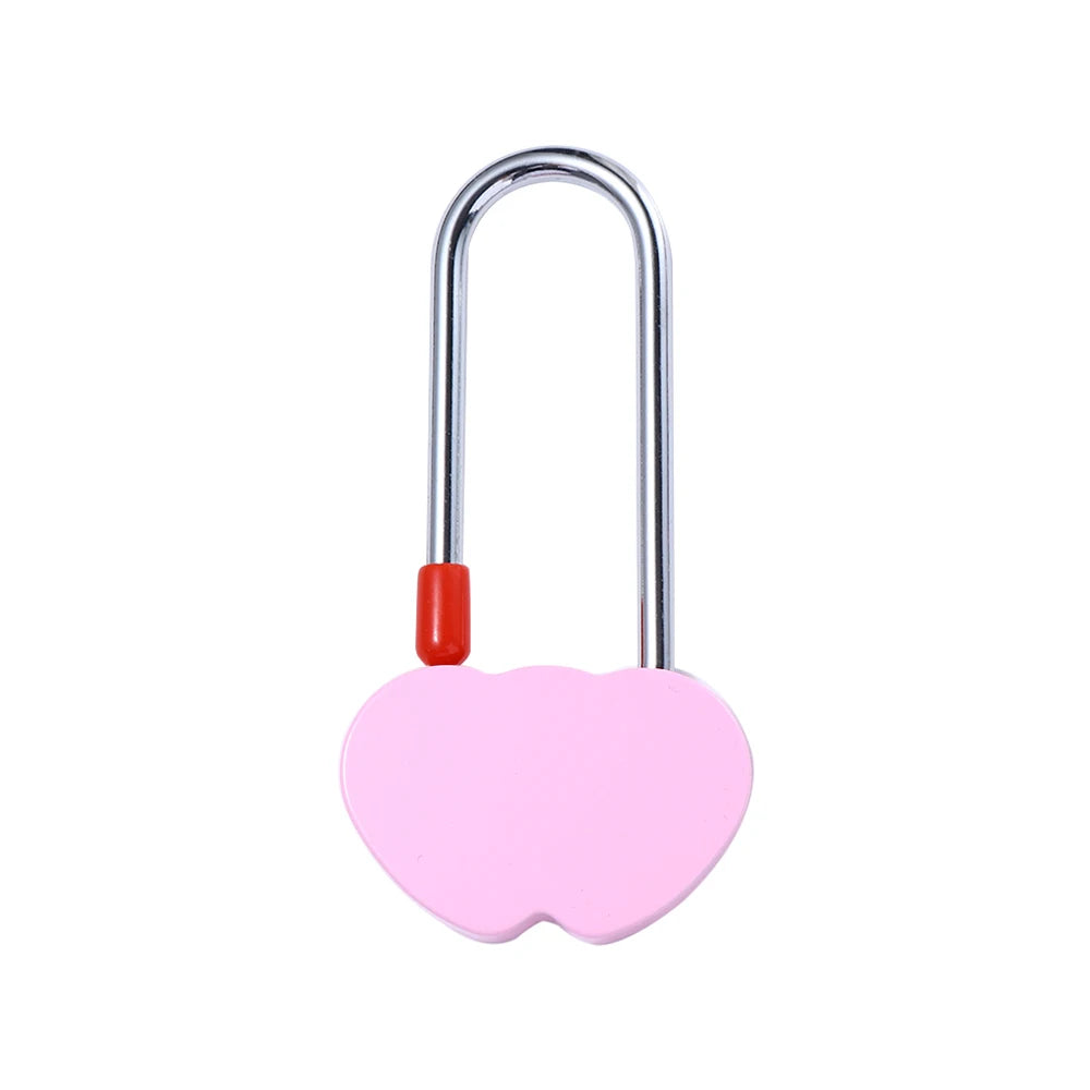 Vintage Travel Supplies Heart Shape Couples Without Key For Lovers Wedding Wish Lock Love Padlock Keepsake Wedding Gifts