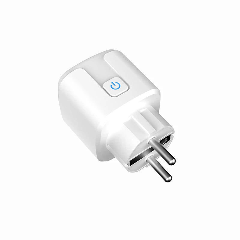 Matter WLAN-Smart-Stecker mit Timing-Funktion für US10A/EU/UK16A. Intelligente Steckdose mit Sprachsteuerung für Apple Home, Alexa und Google Home.