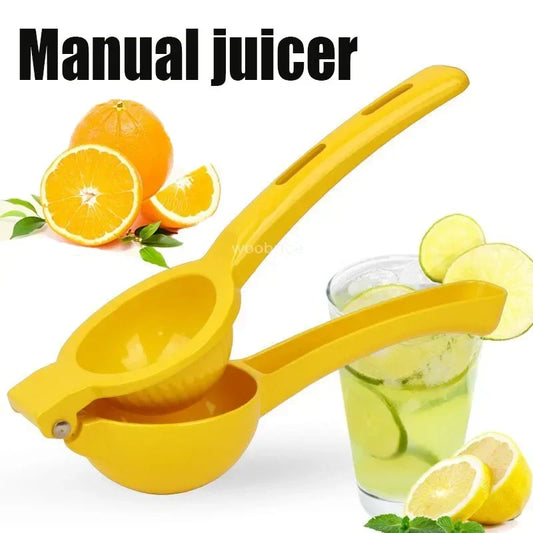 Home Lemone Squeezer Taper for Lemon Aluminum Alloy Hand Pressed Orange Fruit Juicer Portable Practical Kitchen  Mini Blender