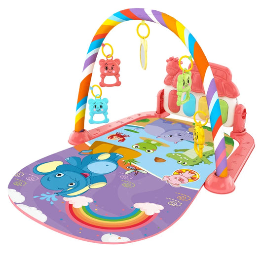 Baby Activity Gym Rack Früherziehung 0-36 Monate Spielzeug Geschenke Musikalische Neugeborene Klaviertastatur Krabbeldecke Pedal Spielmatte 