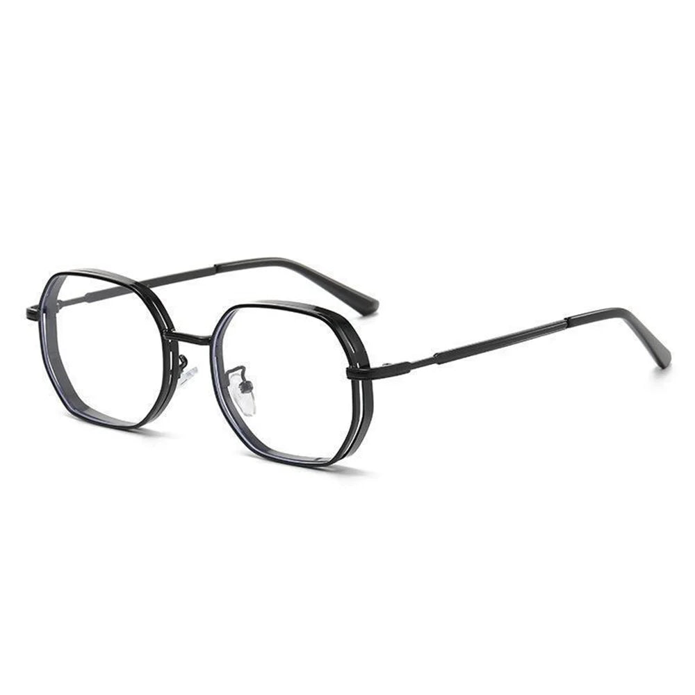 Vintage Metal Polygon Sunglasses Women Men Fashion Gradient Glasses Brand Designer Uv400 Shades Eyewear Driving Fishing Goggles