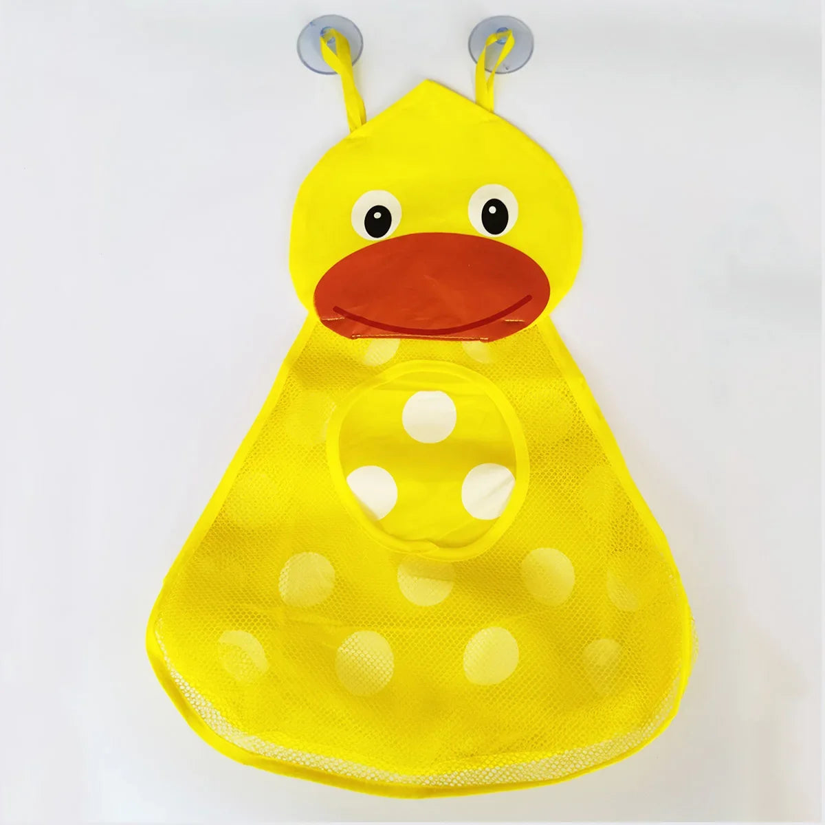 Duck Frog Baby Bath Toy Storage Bag Shower Holder Toys Organizer Net Baskets Water Toys Game Bag for Kids Strong Suction Cups