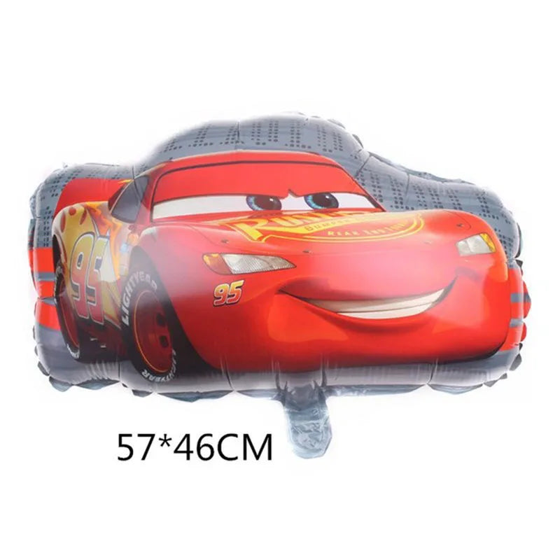 Disney McQueen Cars Helium Foil Balloons Cartoon Theme Racing Wedding Birthday Party Baby Shower Kids Toys Decoration Supplies