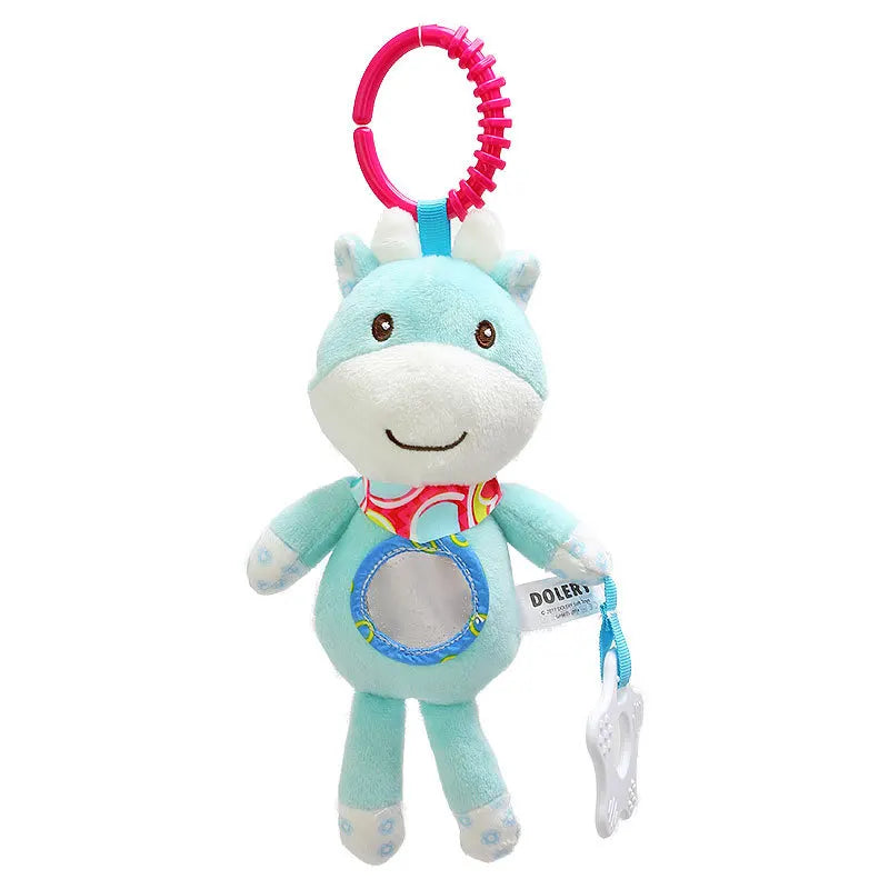 Babybett Hängende Rasseln Spielzeug Autositz Spielzeug Weiche Mobiles Kinderwagen Kinderbett Kinderbett Spiralspielzeug Kinderwagen Hängende Puppen für Babys Neugeborenes Geschenk 