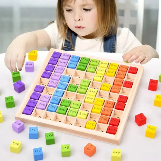 Montessori-Lernspielzeug für Kinder, Mathematik, Zahlen ... 
