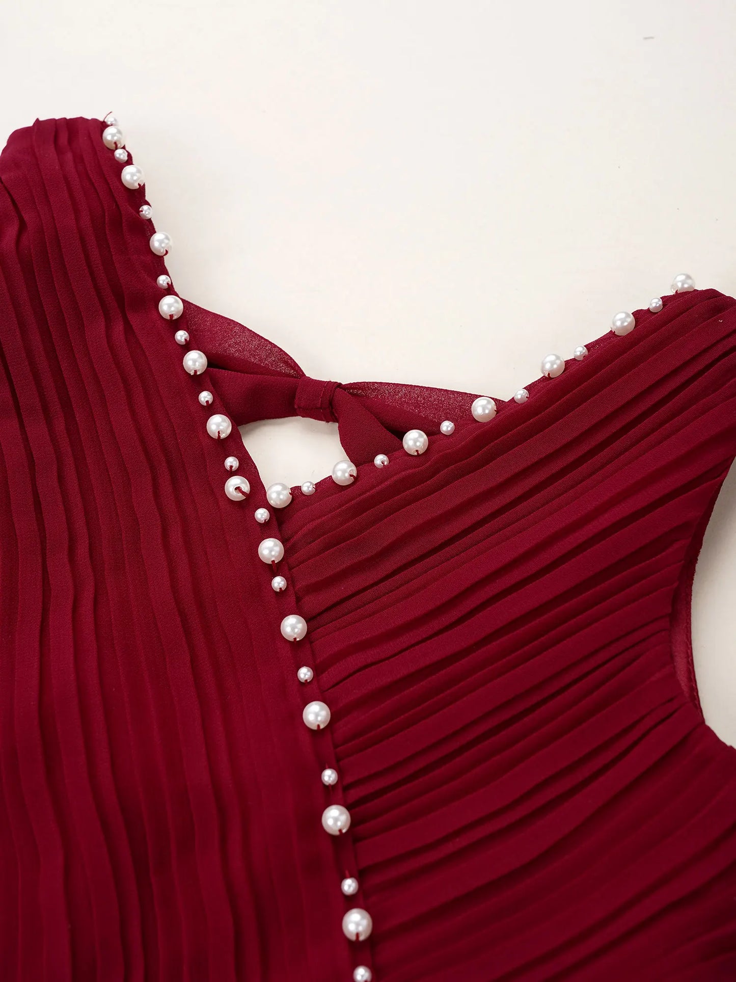 Long girls Clothing with Beads Bow