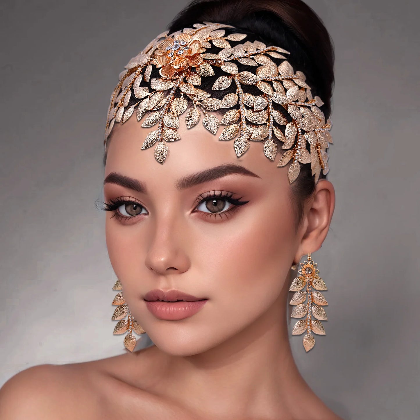 HP510 Elegant Fashion Bridal Tiara Beautiful Wedding Crown Hair Accessories Women's Headpiece Bride's Head Jewelry Pageant